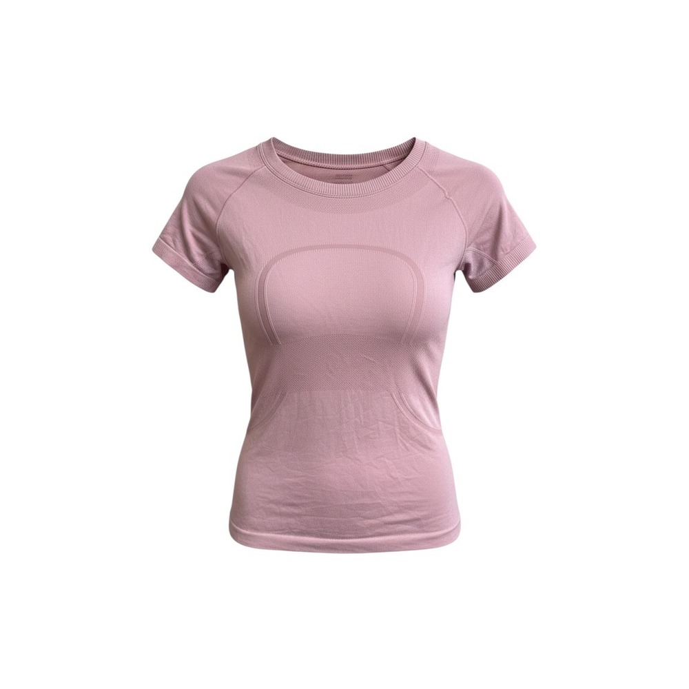 Lululemon Swiftly Tech Short Sleeve 2.0 Crewneck Top Mauve Pink Size 4